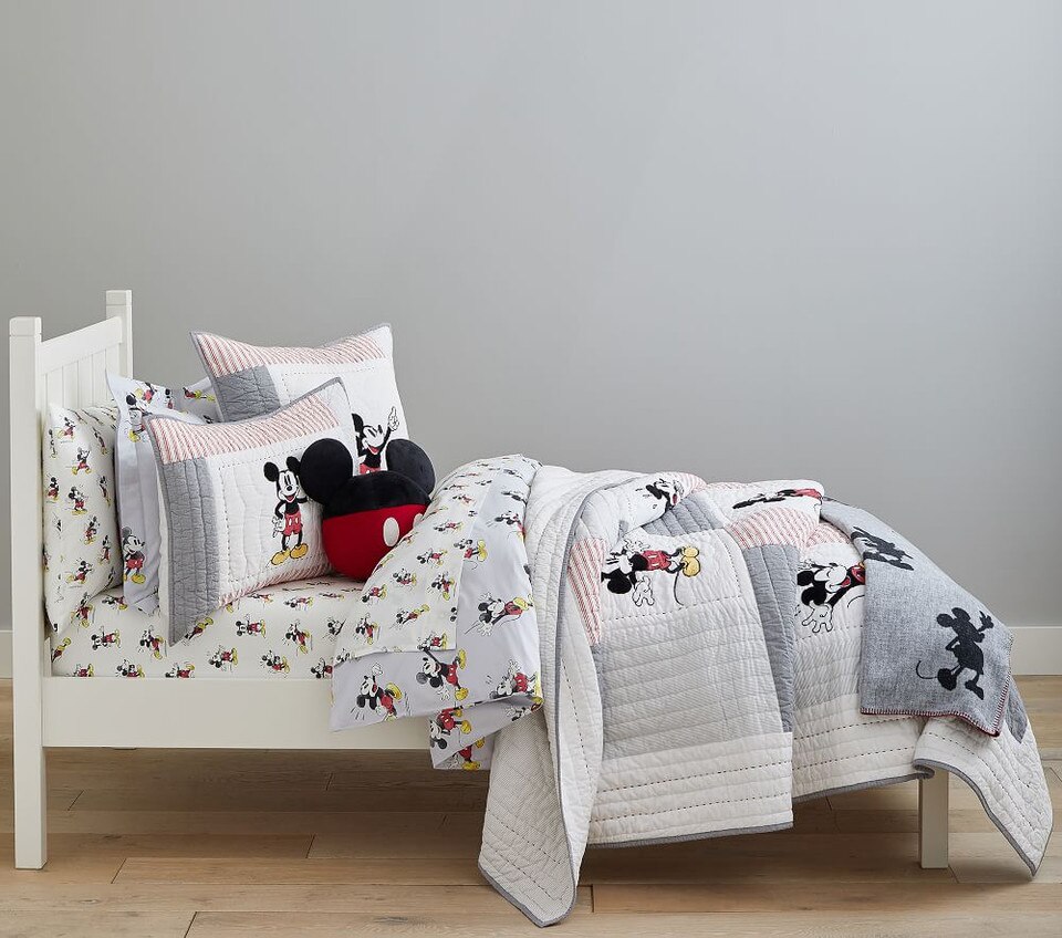 Disney® Mickey Mouse Bed Linen Look Pottery Barn Kids Australia
